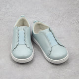 Toddler Girls Phoebe Scalloped Slip On Leather Sneaker