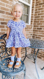 Girls Golden Ruffle Mary Janes - Babychelle.com