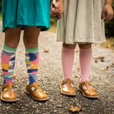 L'Amour Girls Classic Mustard T-Strap Mary Janes - Babychelle.com