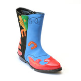 L'Amour Girls Western Horseshoe Fashion Boots
