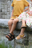 L'Amour Boys Double Strap Cork Sandals - Babychelle.com