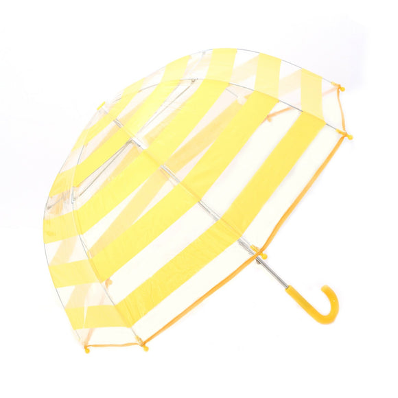 Pluie Pluie Girls Yellow Striped Umbrella - Babychelle.com