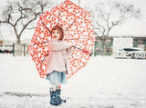 Pluie Pluie Girls RU - RF Red Flower Umbrella - Babychelle.com