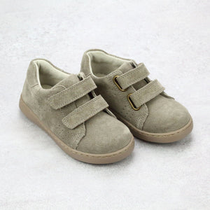 Toddler Boys Kyle Storm Leather Double Strap Velcro Perforated Sneaker - Babychelle.com