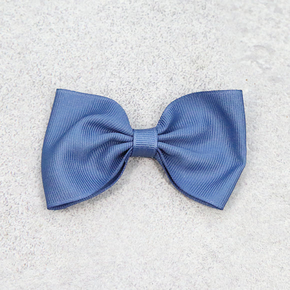 L'Amour Toddler Girls Grosgrain Bow Hair Clip French Blue