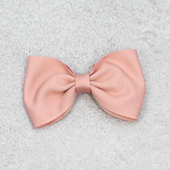 L'Amour Toddler Girls Grosgrain Bow Hair Clip Rose