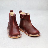 Kate Stitch Down Boot - Burgundy
