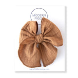 Copper | Gauze Petite Party Bow