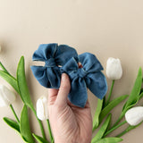 Blue Jay | Petite Party Bow