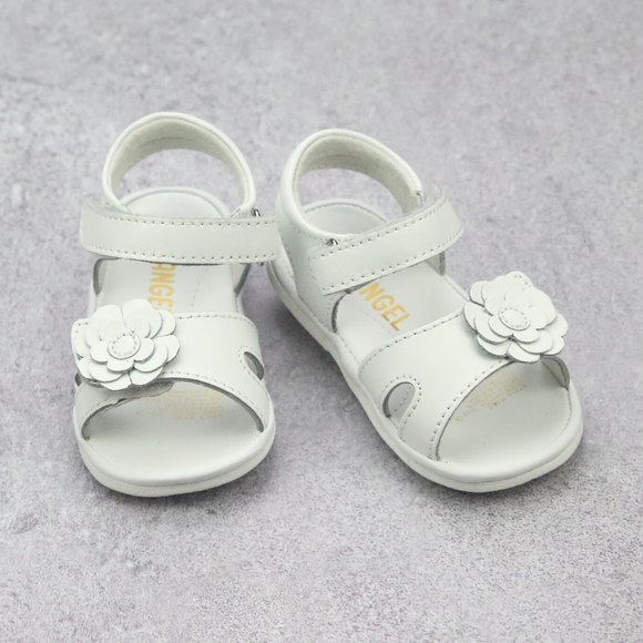 Infant girls 2025 white sandals