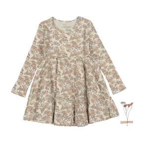 The Printed Long Sleeve Dress - Delilah
