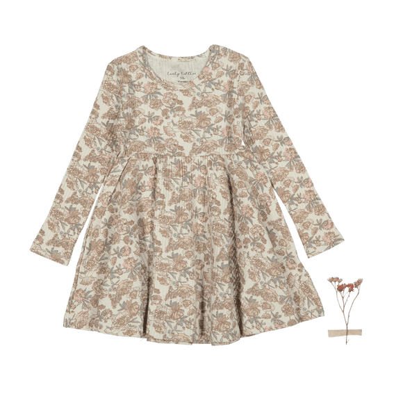 The Printed Long Sleeve Dress - Delilah