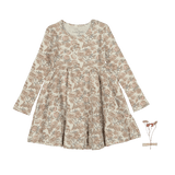 The Printed Long Sleeve Dress - Delilah