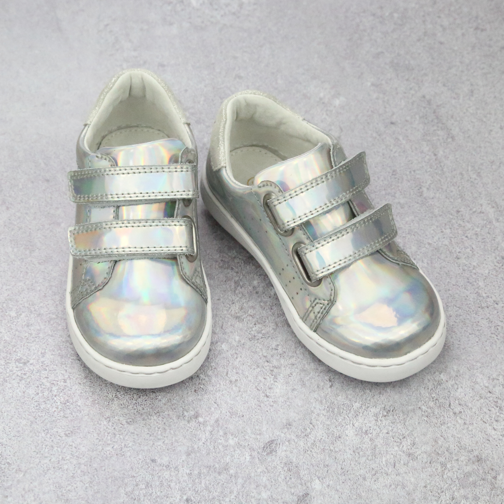 Girls Kenzie Double Velcro Sweetheart Sneaker