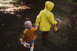 Pluie Pluie Boys Solid Yellow Rain Coat