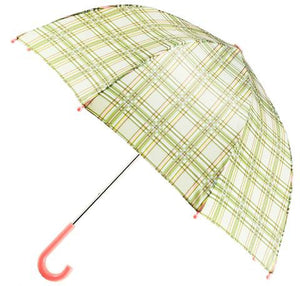 Pluie Pluie Girls RU - GP Green Plaid Umbrella