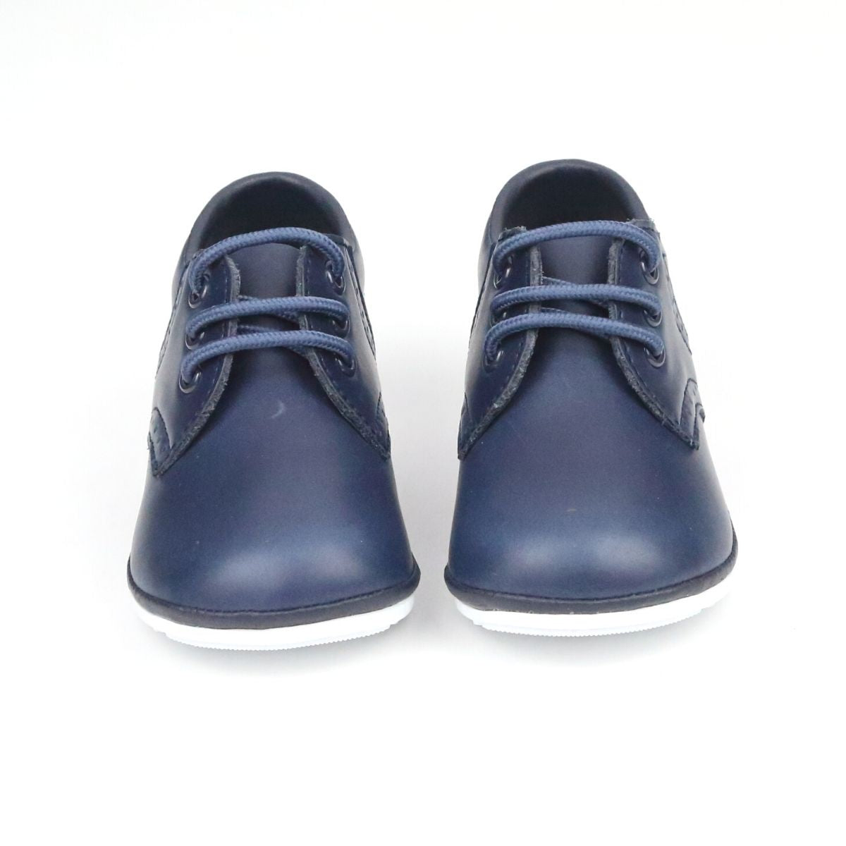 baby dress shoes Baby Boys James Waxed Leather Lace Up Oxfords