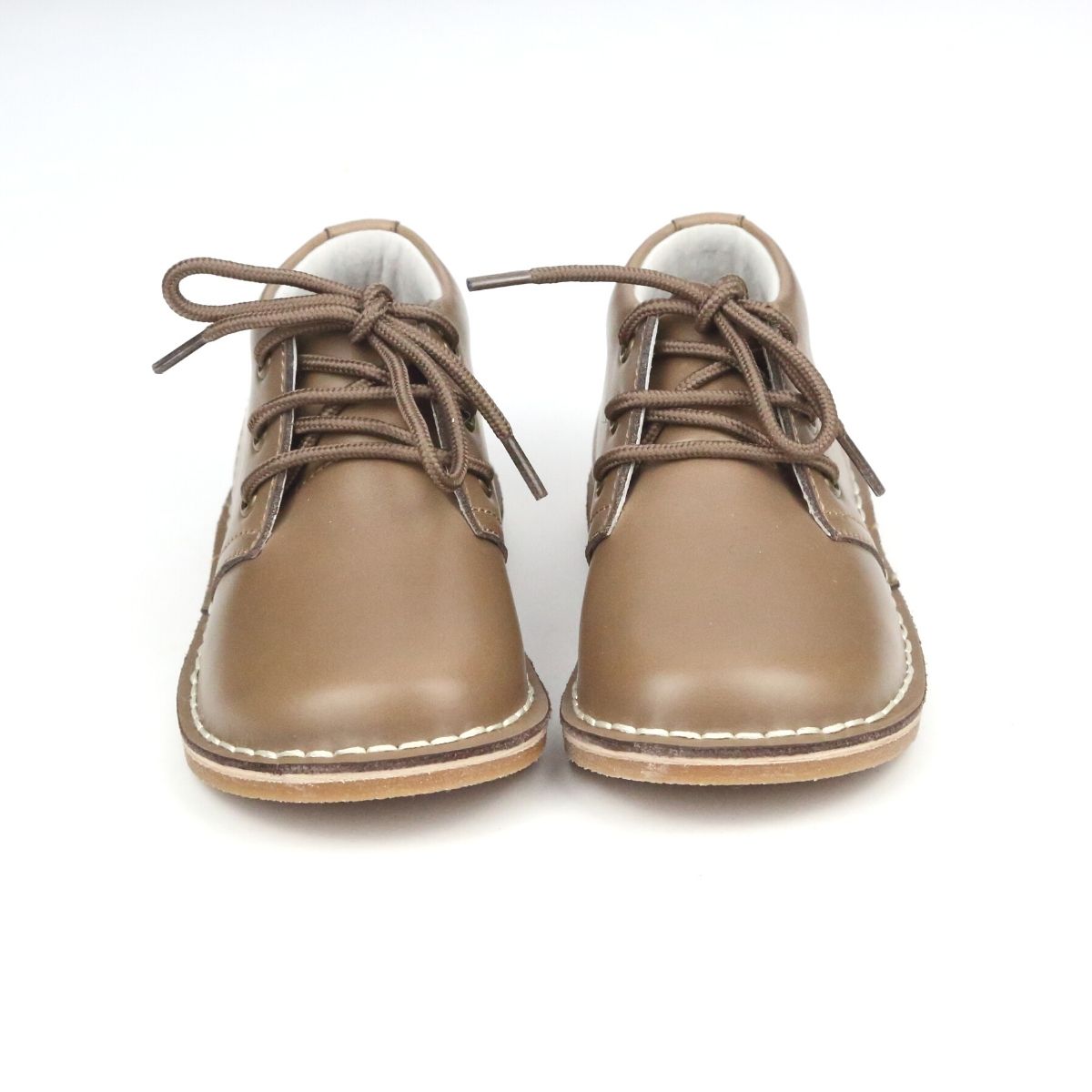 Boys Logan Waxed Leather Lace Up Shoes Boys Logan Waxed Leather Lace Up Shoes