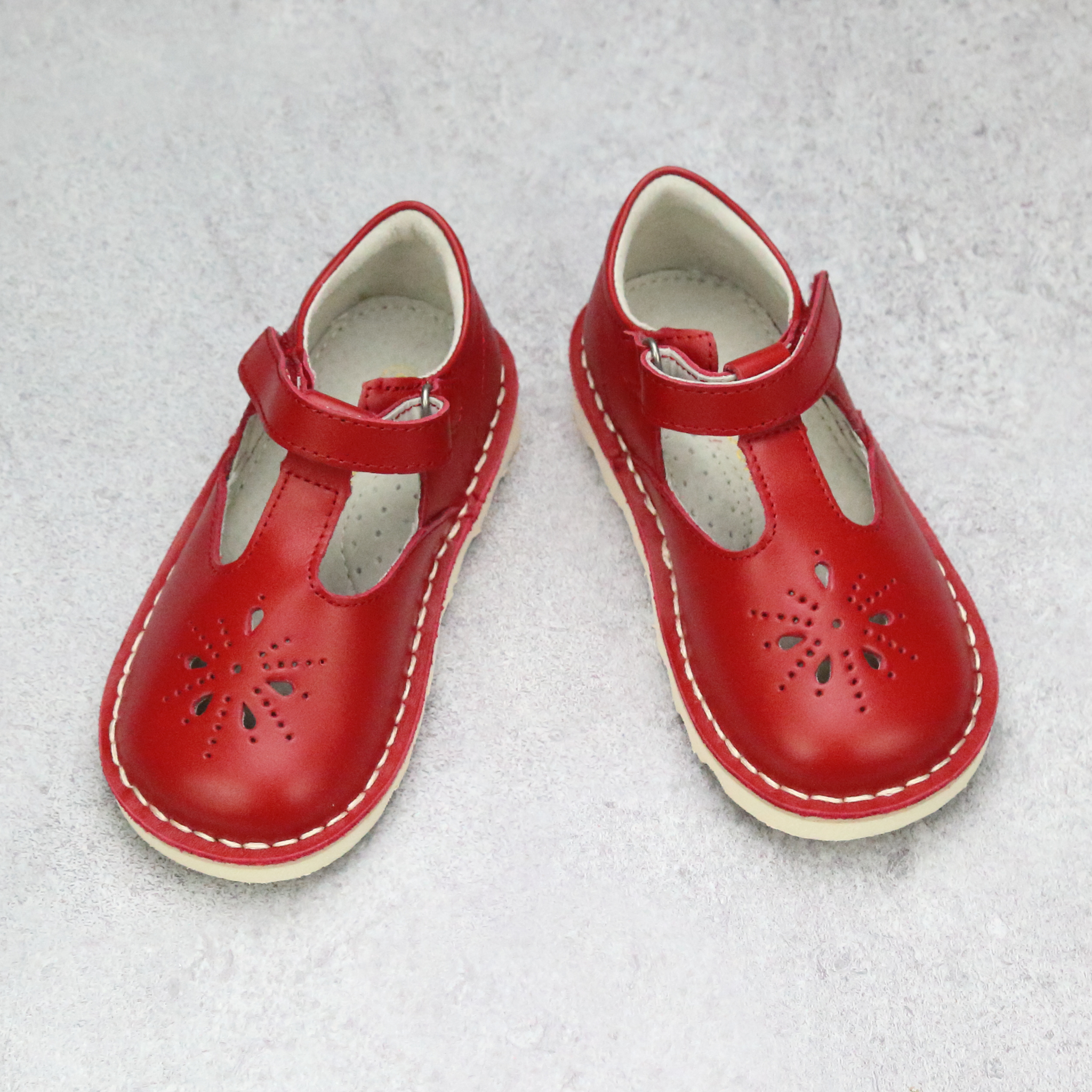 Alix Vintage Inspired T Strap Wedge Mary Jane with EVA Outsole