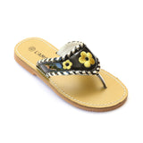 L'Amour Girls Whipstitched Thong Sandal