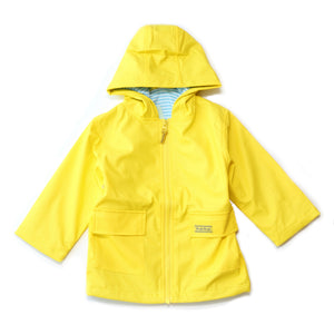 Pluie Pluie Boys Solid Yellow Rain Coat