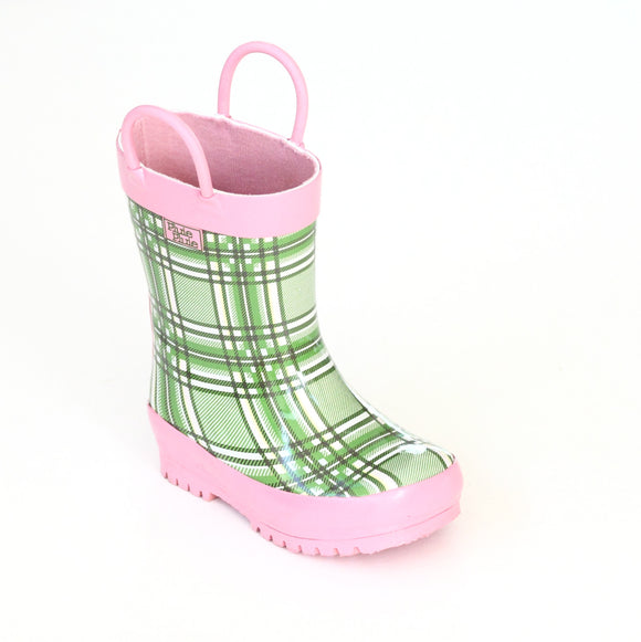 Pluie Pluie Green Plain Rain Boot