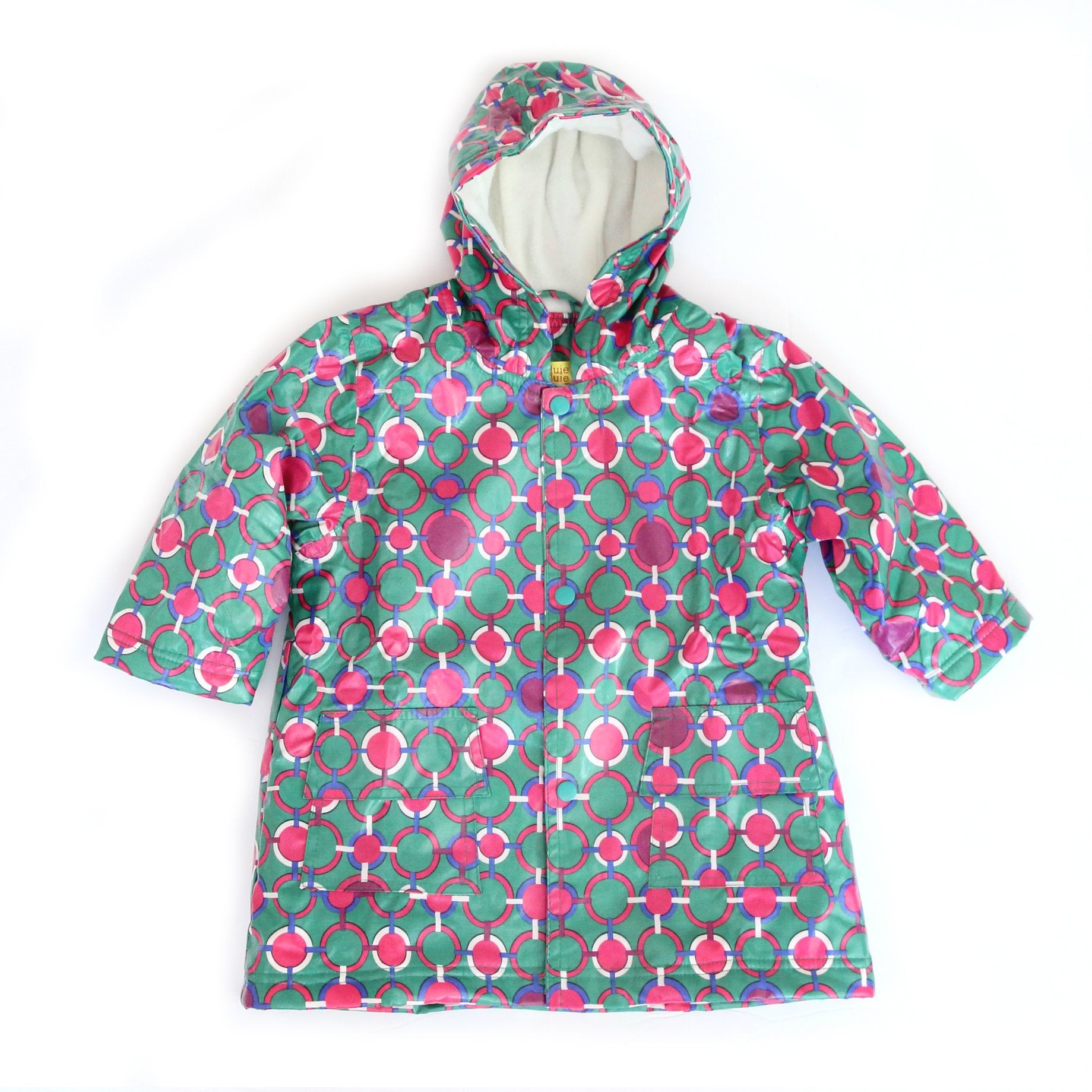 Pluie Pluie Girls RC - Circle Chain Rain Coat - Babychelle.com