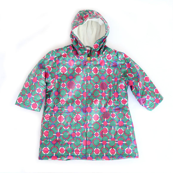 Pluie Pluie Girls RC - Circle Chain Rain Coat - Babychelle.com