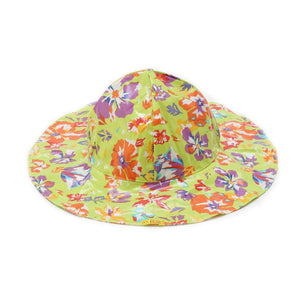 Pluie Pluie Girls RH - LF Lime Flower Rain Hat - Babychelle.com