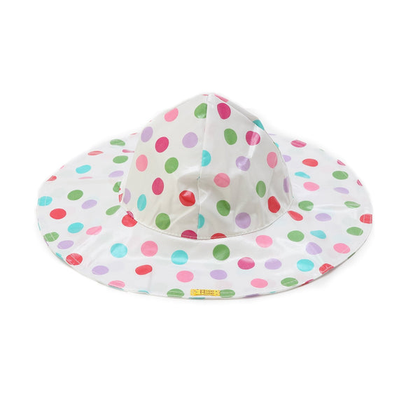 Pluie Pluie Polka Dot Rain Hat - Babychelle.com