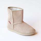 L'Amour Girls Sand Faux Shearling Ankle Boot