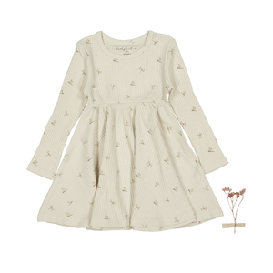 The Printed Long Sleeve Dress - Dragonfly